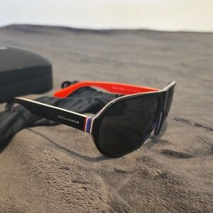 Dolce & Gabbana Multilayer Sunglasses with Red and Blue Accents